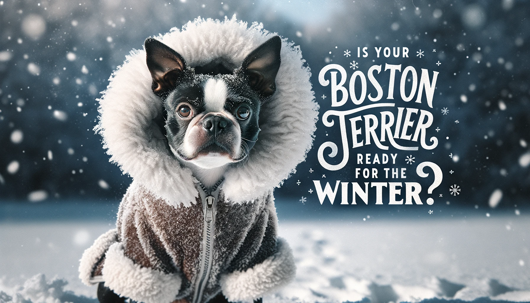 Winter Ready: Preparing Your Boston Terrier for the Cold Months Ahead