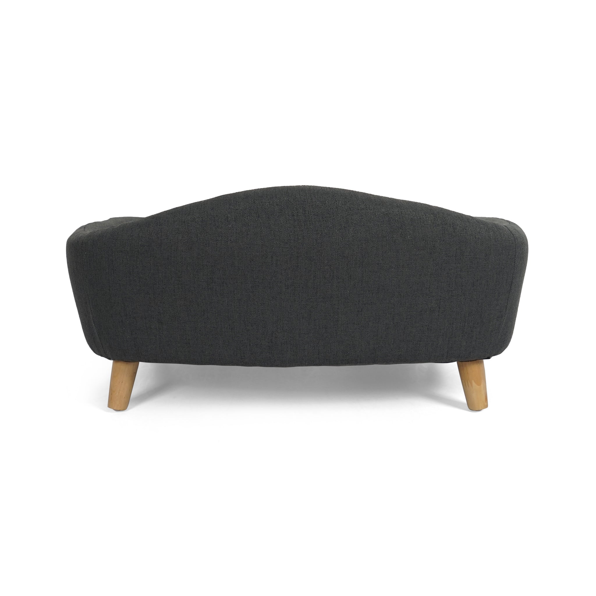 Mid-Century Modern Dog Bed - Dark Gray