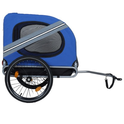 Large Bike Trailer For Dogs 120LB Capacity All-Terrain Pet Carrier