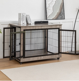 38in Dog Crate Furniture - Large Dog Kennel