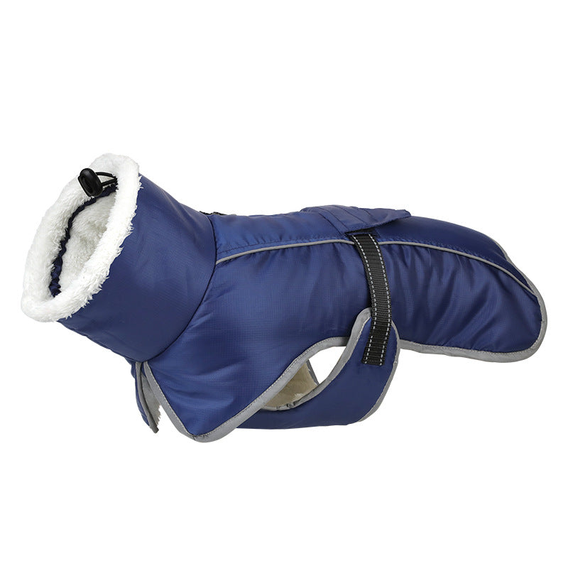 Cotton-padded Dog Coat For Winter