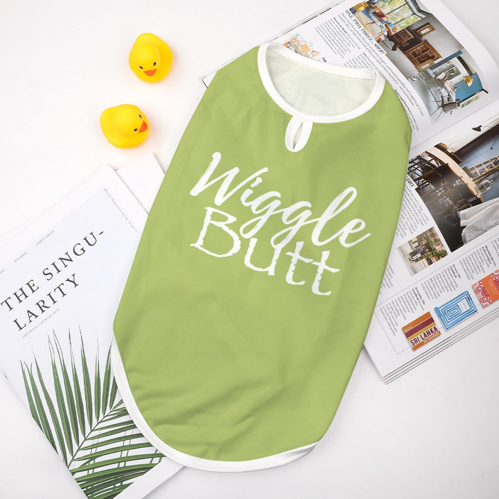 Wiggle Butt Dog Shirt Tank Top