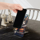 Astronaut Dog Mobile Display Stand - Unique Smartphone Holder for Dog Lovers
