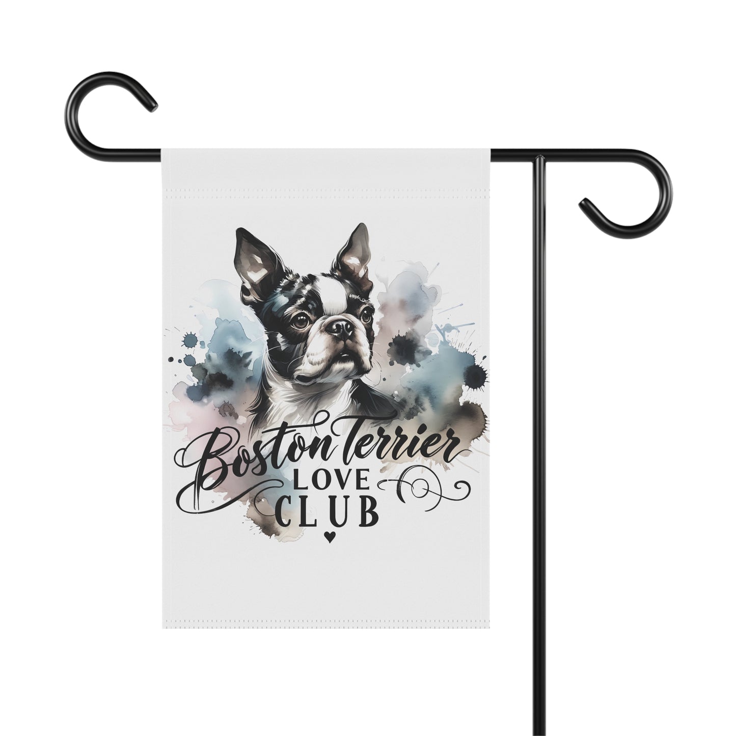 Boston Terrier Love Club Garden & House Banner