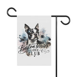Boston Terrier Love Club Garden & House Banner