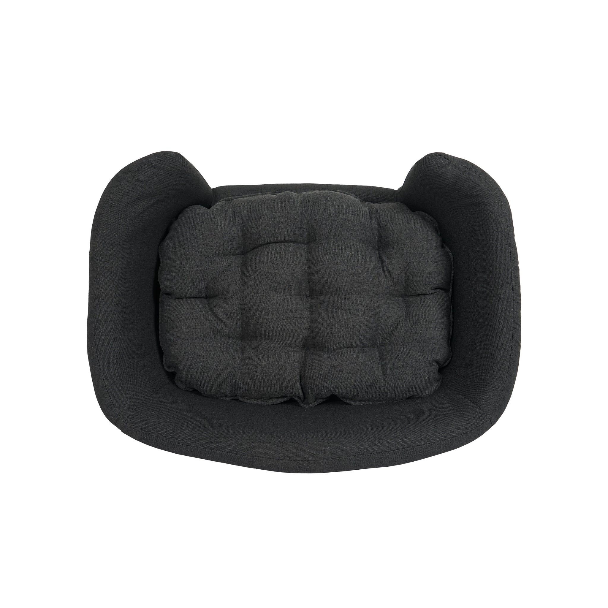 Mid-Century Modern Dog Bed - Dark Gray