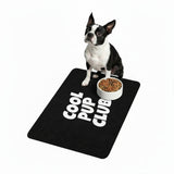 Cool Pup Club Pet Food Mat — Non-Slip Dog Feeding Mat (12x18) .