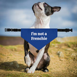 I'm Not A Frenchie - Dog Bandana Collar