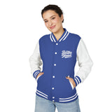 Boston Terrier Unisex Heavyweight Letterman Jacket - Stylish and Cozy
