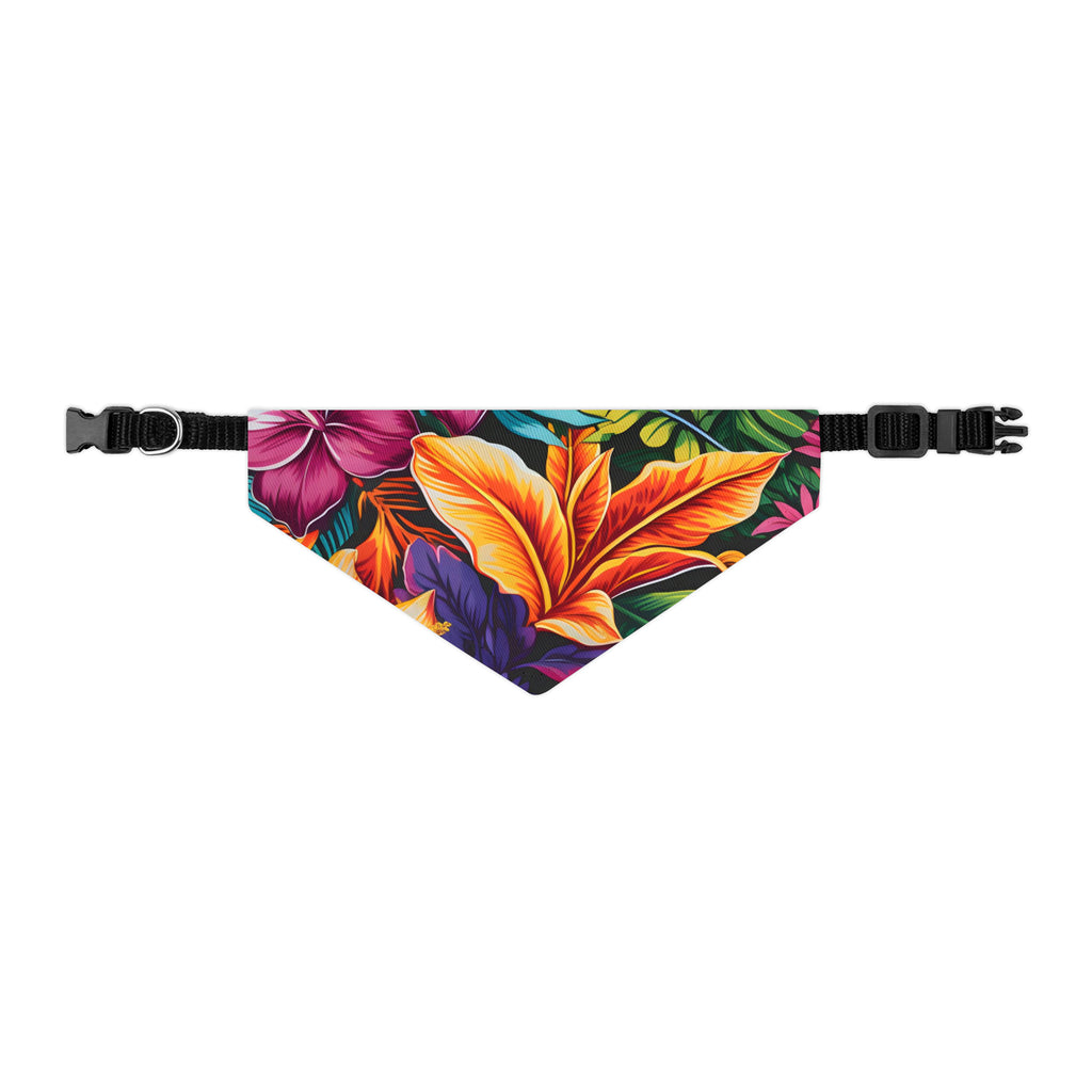 Tropical Dog Bandana Collar