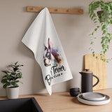 Boston Terrier Love Club - Elegant Watercolor Boston Terrier Art Kitchen Towel