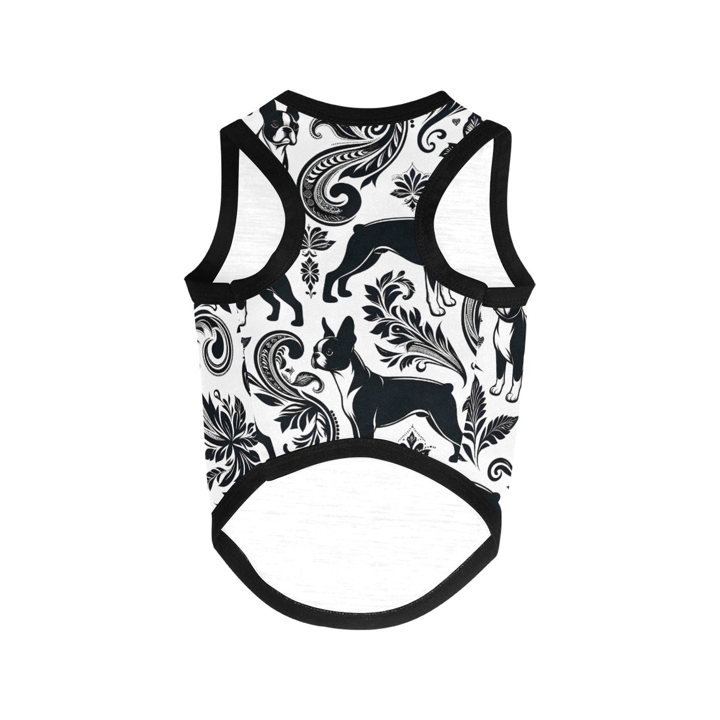 Paisley Pup - Boston Terrier Dog Tank Top