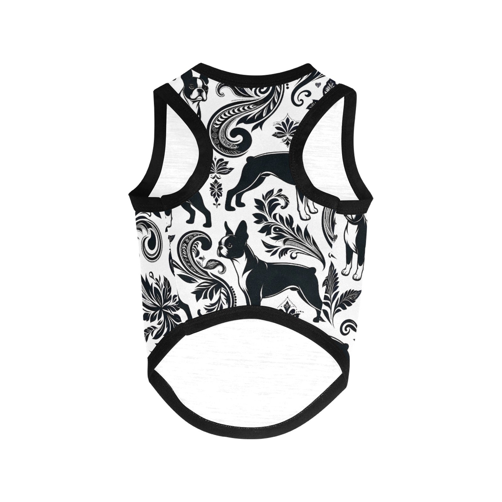 Paisley Pup - Boston Terrier Dog Tank Top