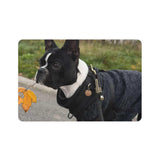 Personalized Dog Food Mat — Pet Placemat with Dog Photo (12x18) .