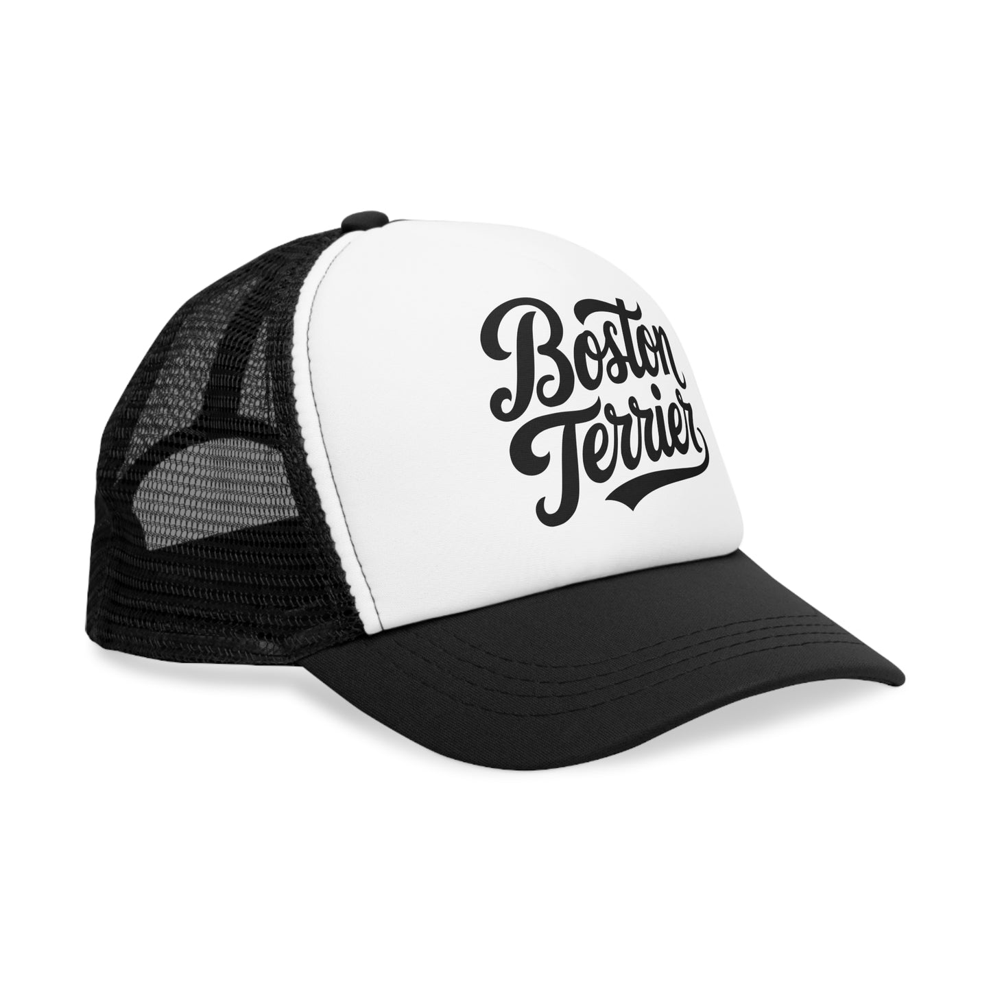 Boston Terrier Mesh Cap - Stylish Trucker Hat for Dog Lovers