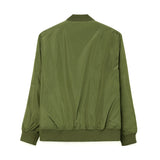 Eco-Friendly Recycled Bomber Jacket with Boston Terrier Embroidery