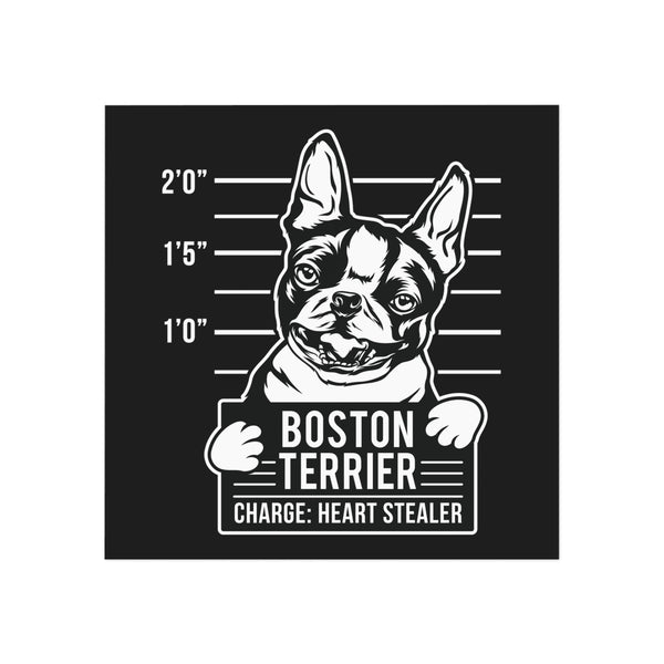Boston Terrier Heart Stealer Magnet