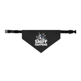 Sniff Happens Dog Bandana Collar