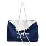 Boston Terrier University EST. 1893 Weekender Bag