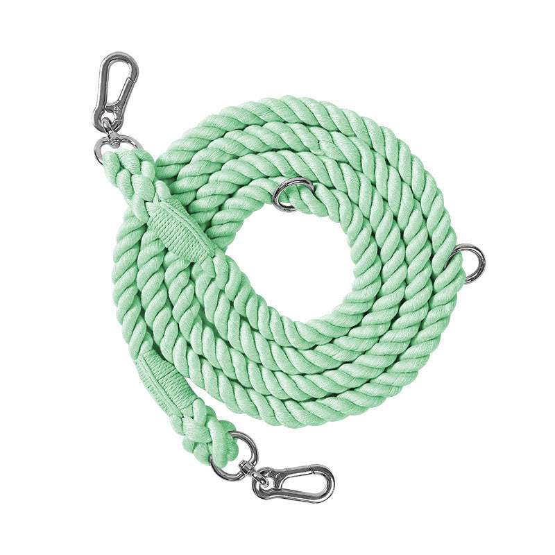 Multifunctional Ombre Rope Dog Leash