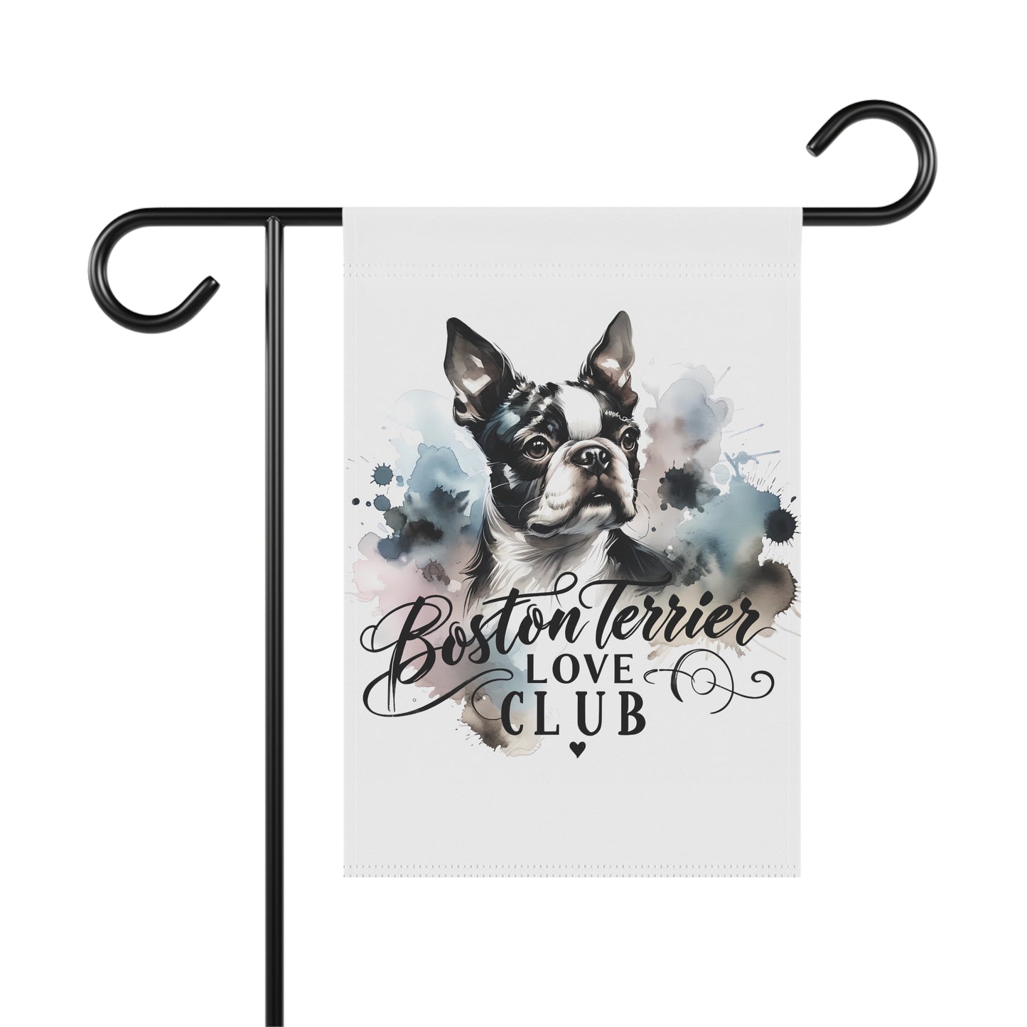 Boston Terrier Love Club Garden & House Banner