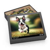 Boston Terrier Puppy Puzzle (120, 252, 500-Piece)