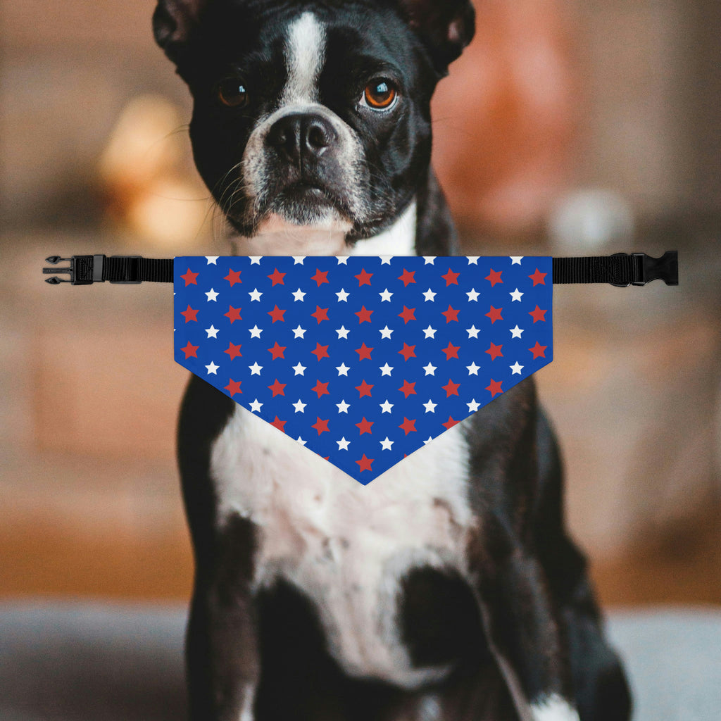 4th Of July Dog Bandana Collar