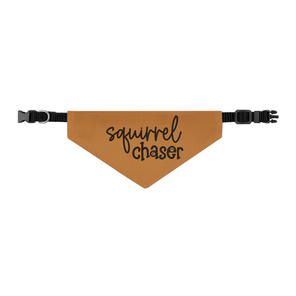 Squirrel Chaser Dog Bandana Collar