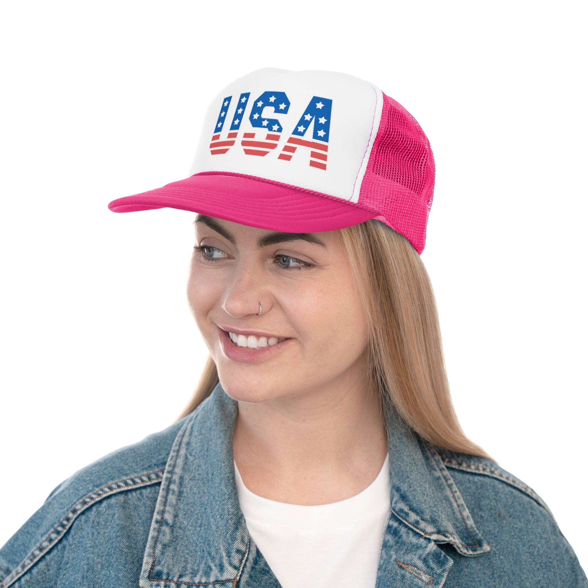 Patriotic USA Trucker Cap - Celebrate Freedom in Style