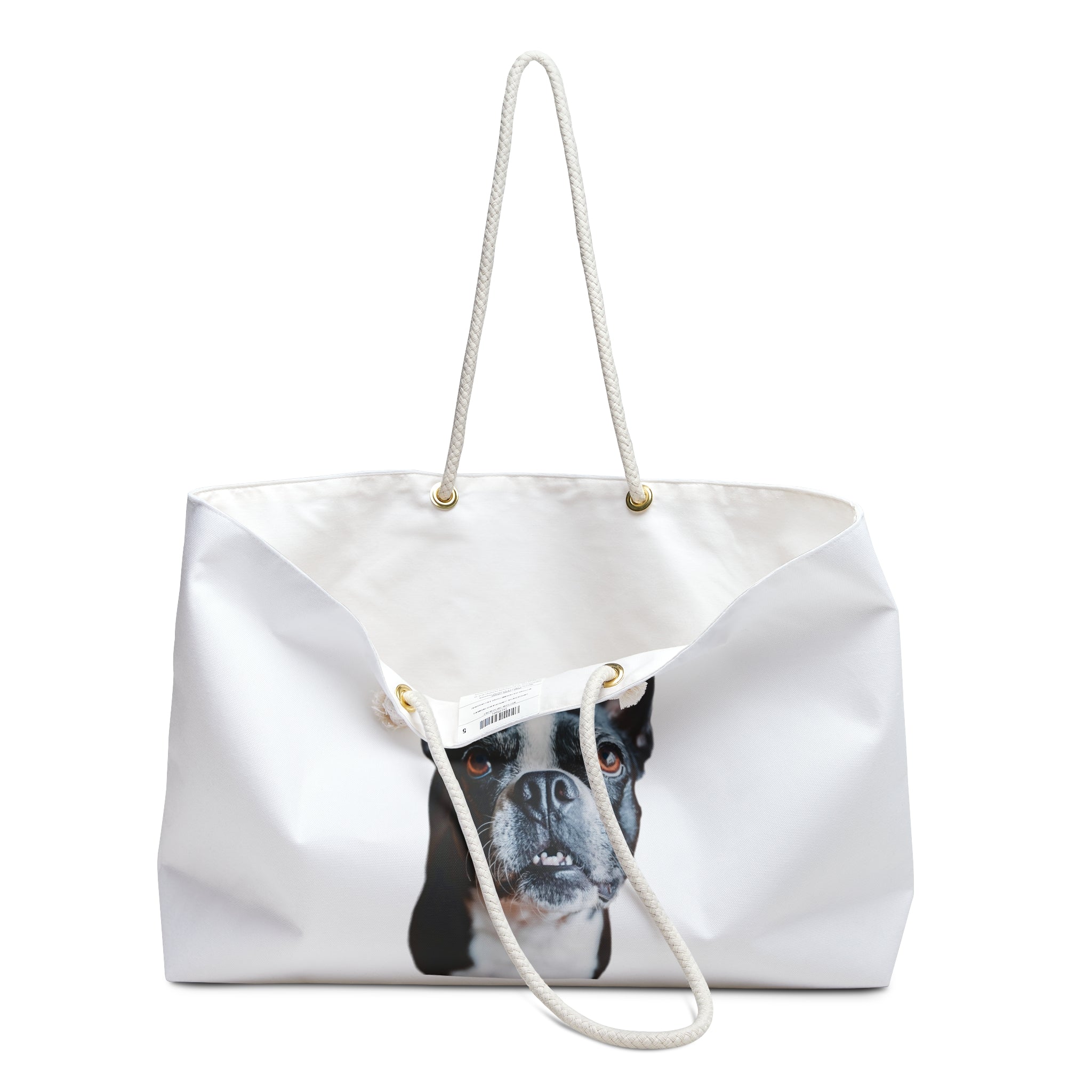 Custom Weekender Bag Using Dog Photo(s) + Name(s)