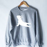 French Bulldog Yoga Pose Sweatshirt
