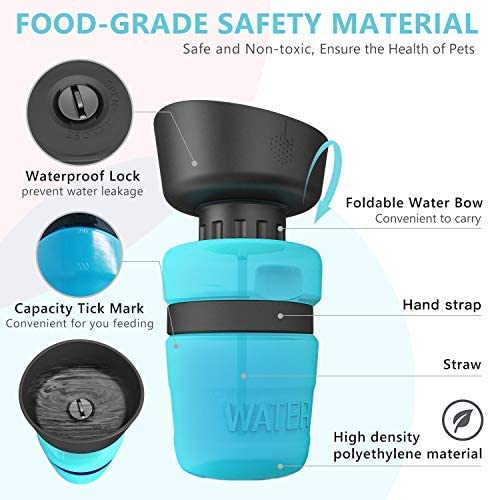 Portable Dog Water Bottle For Outdoor