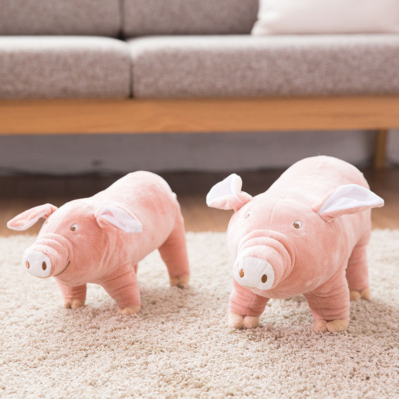 Plush Pig Dog Toy