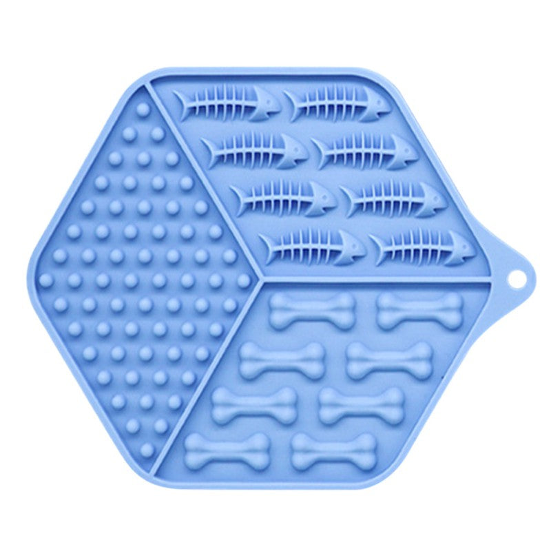 Dog Lick Mat Slow Feeding Device Dog Licking Pad