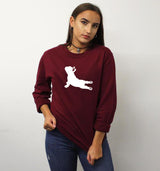 French Bulldog Yoga Pose Sweatshirt
