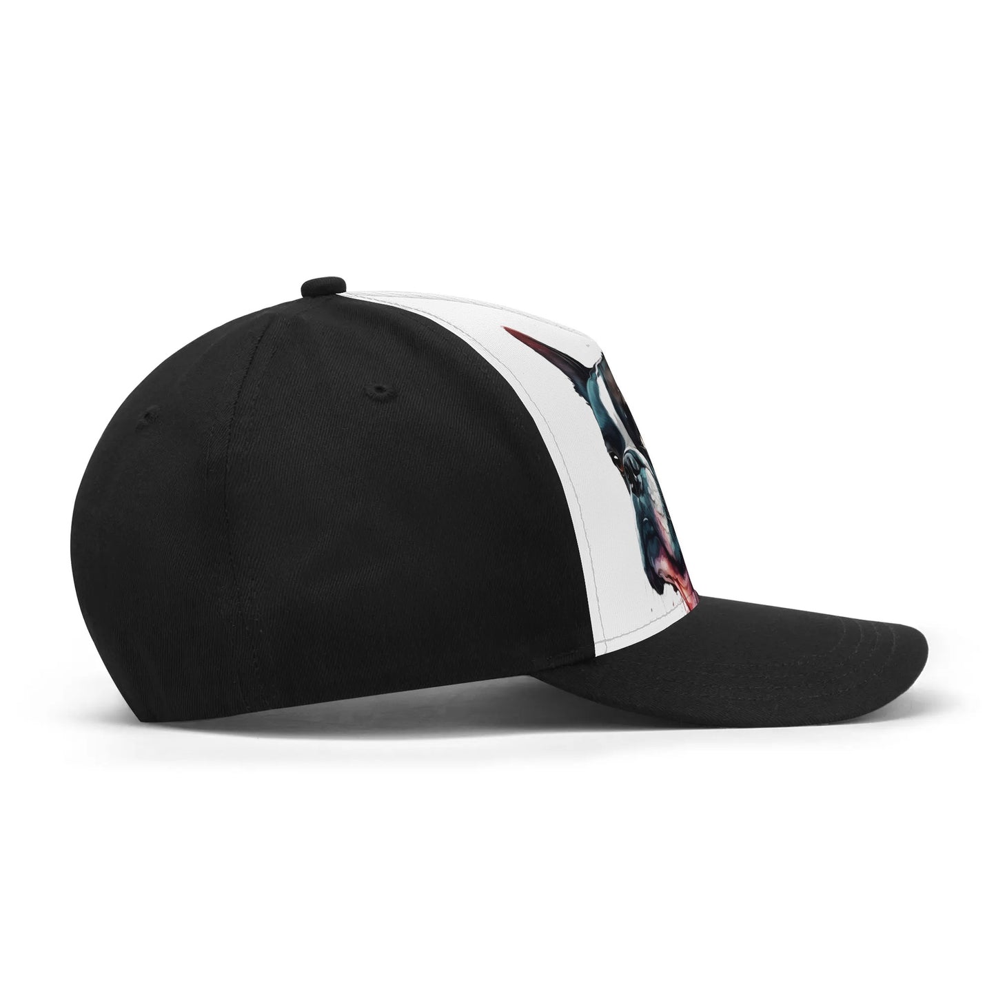 Boston Terrier Dog Art Baseball Cap