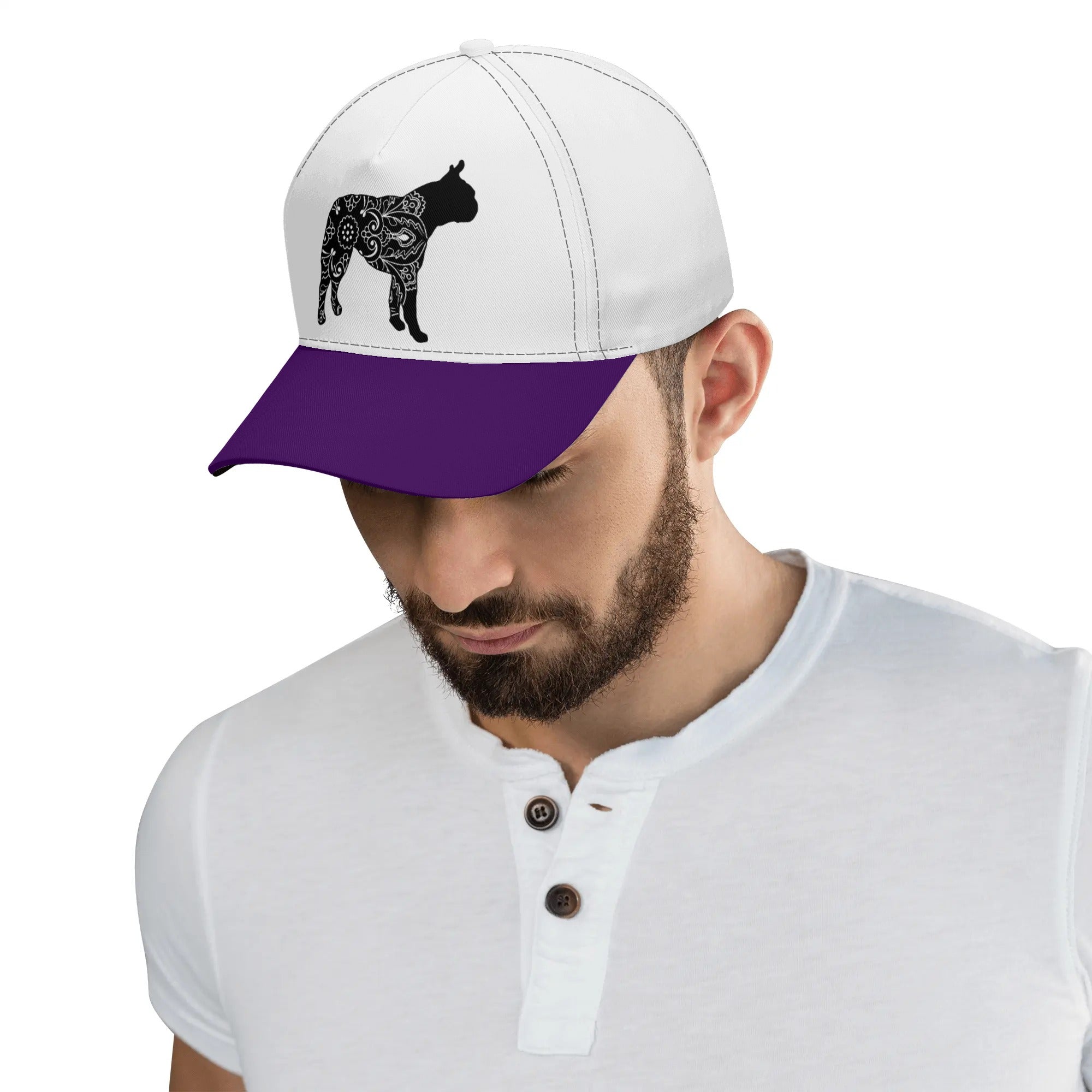 Mandala - Baseball Cap for Boston Terrier Lovers
