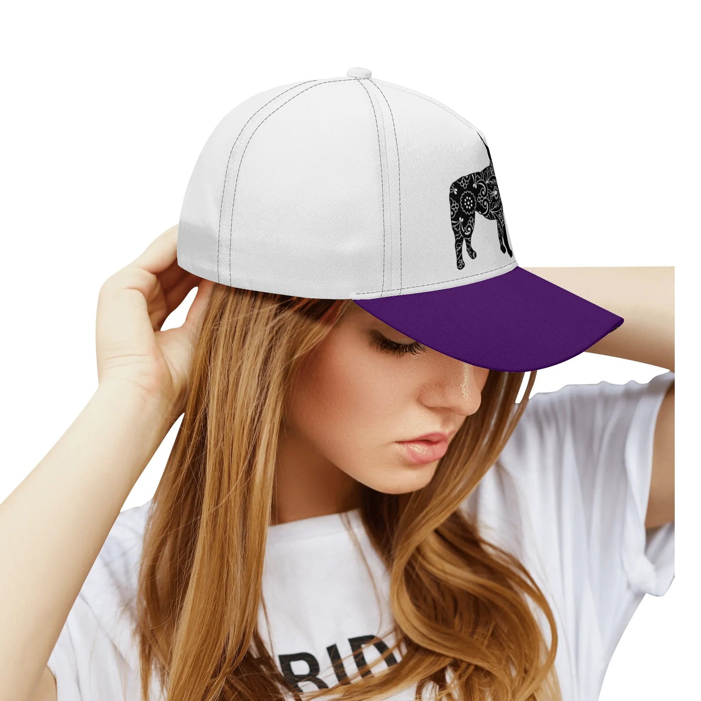 Mandala - Baseball Cap for Boston Terrier Lovers