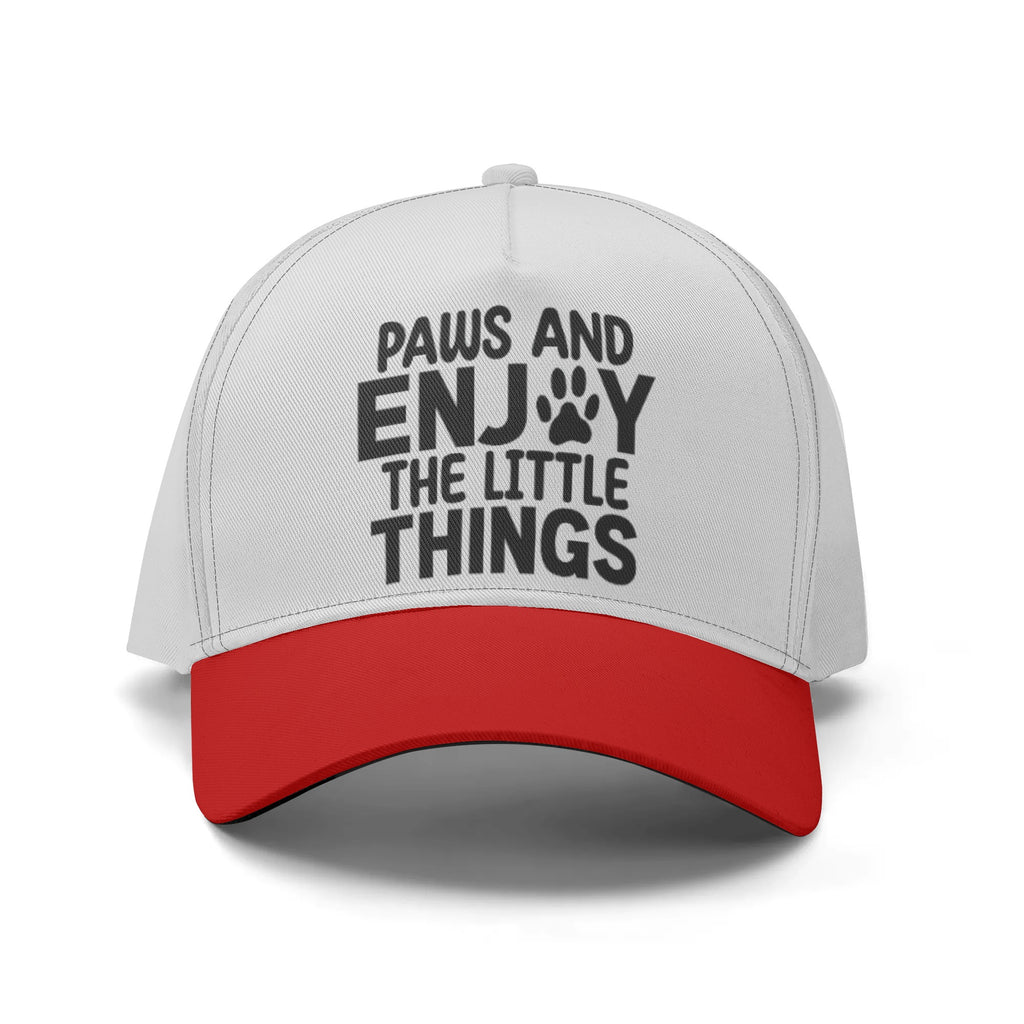 Paws And Enjoy The Little Thing - Baseball Cap