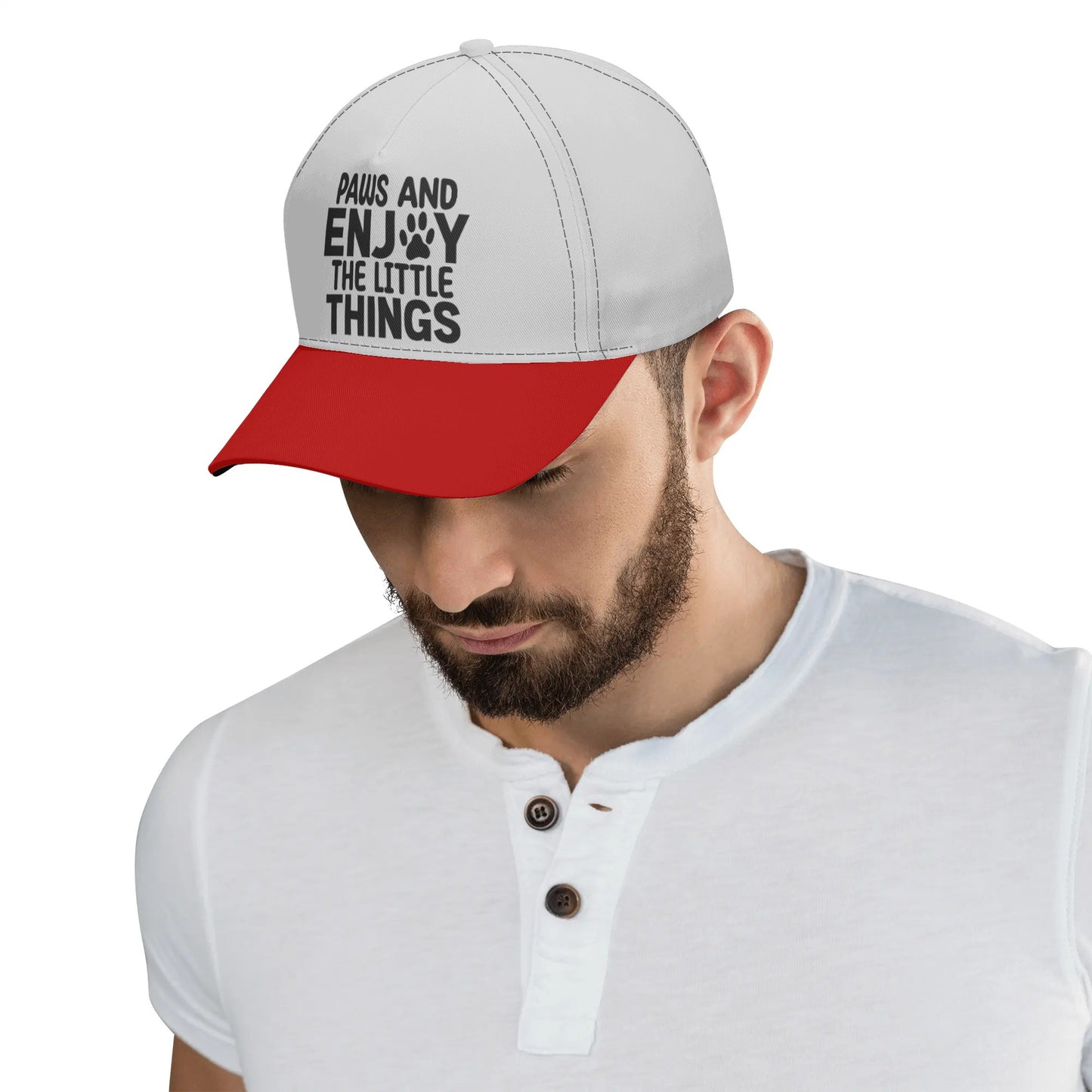 Paws And Enjoy The Little Thing - Baseball Cap