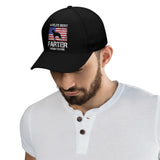 Worlds Best Farter I Mean Father - Baseball Cap for Boston Terrier Dads