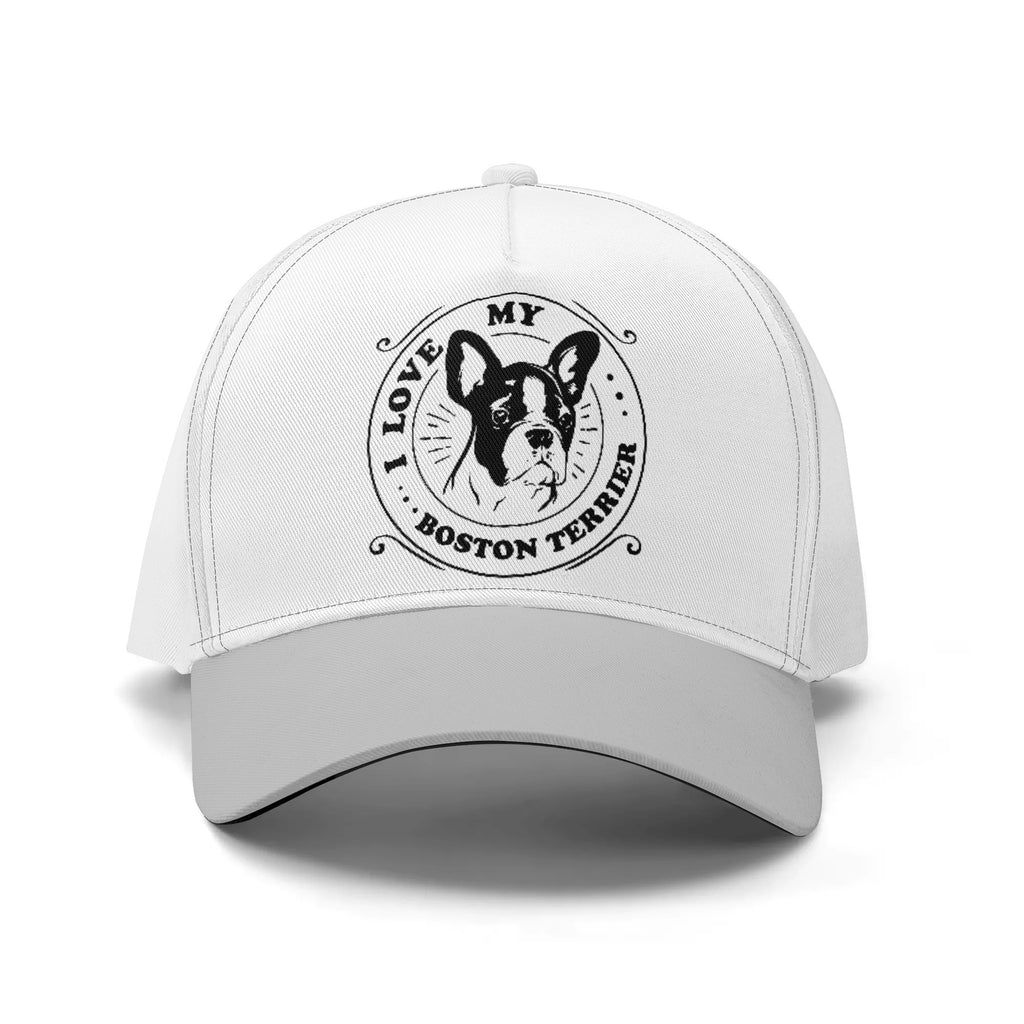 I Love My Boston Terrier - Baseball Cap for Boston Terrier Lovers