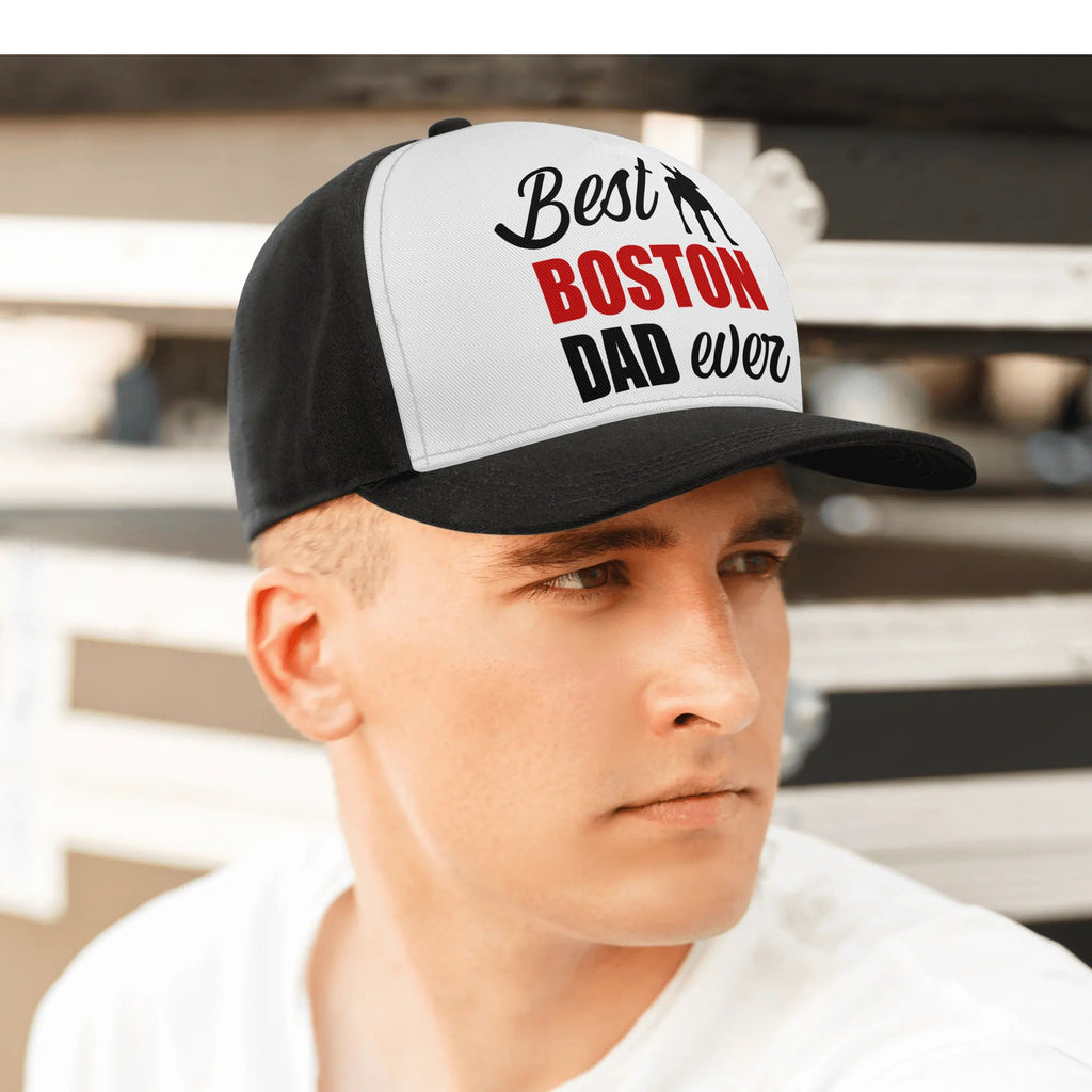 Best Boston Dad Ever - Baseball Cap for Boston Terrier Dads