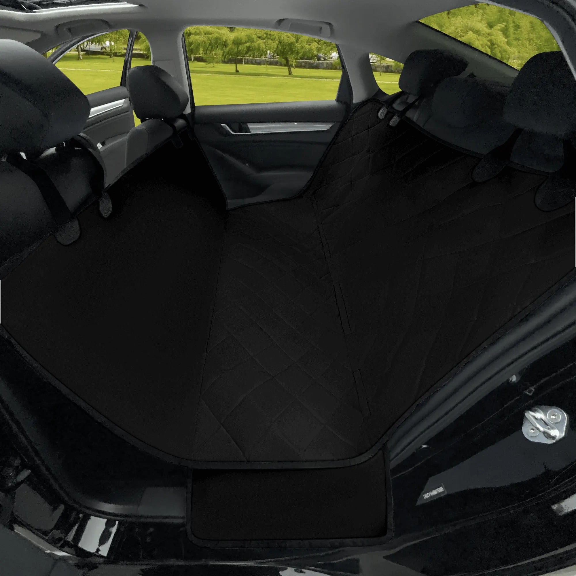 Black Car Pet Seat Cover