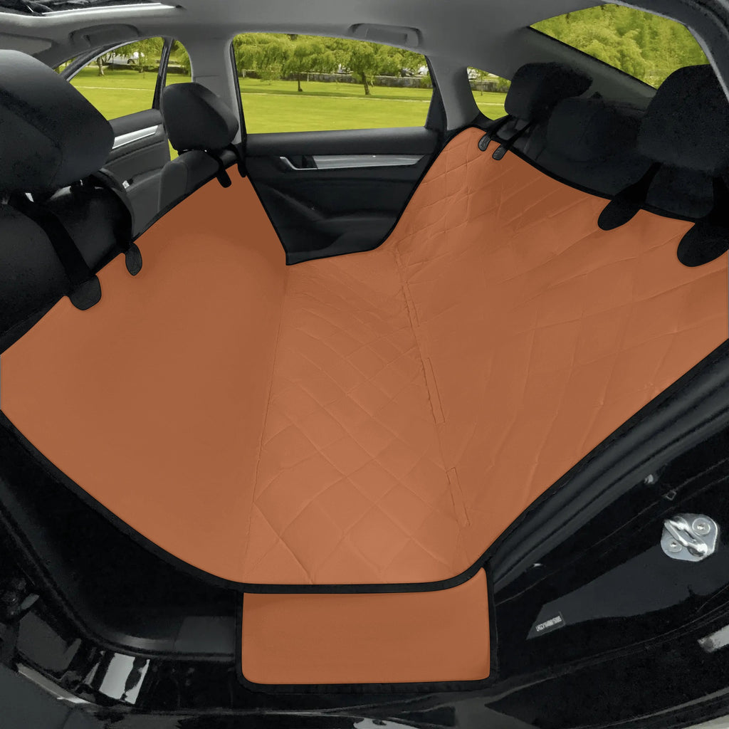 Brown Car Pet Seat Cover