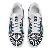 Hawaiian Boston Terrier Dog Unisex Low Top PU Mesh Skateboard Shoes