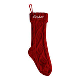Personalized and Embroidered Dog Name Christmas Stockings