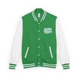 Boston Terrier Unisex Heavyweight Letterman Jacket - Stylish and Cozy