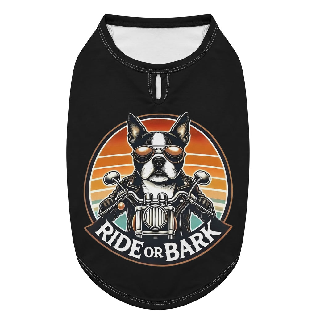 Ride or Bark Dog Shirts