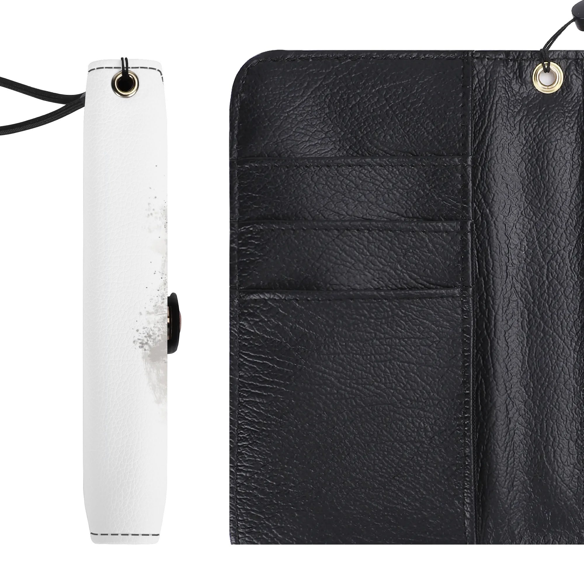 Dogtrovert Boston Terrier Dog Phone Flip Case PU Leather Cover for Most Mobile Phone Models